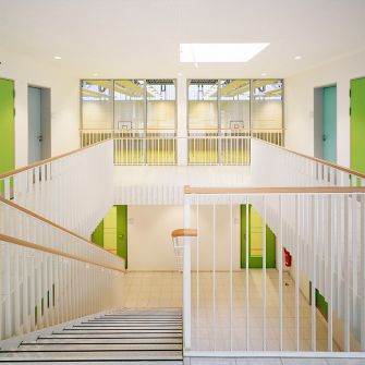Sporthalle Gymnasium Süderelbe Sporthalle Innenansicht